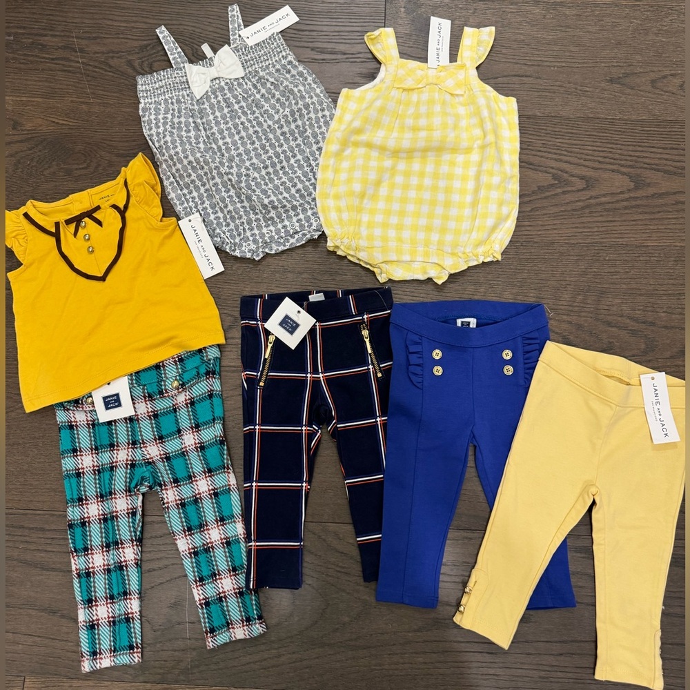 Janie and Jack 6-12 Months Clothes